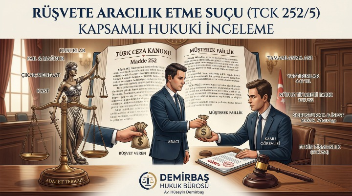 rusvete aracilik etme suçu ve cezasi inceleme